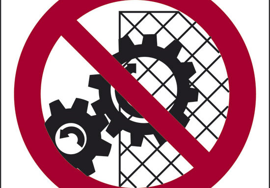(non rimuovere i dispositivi di sicurezza)