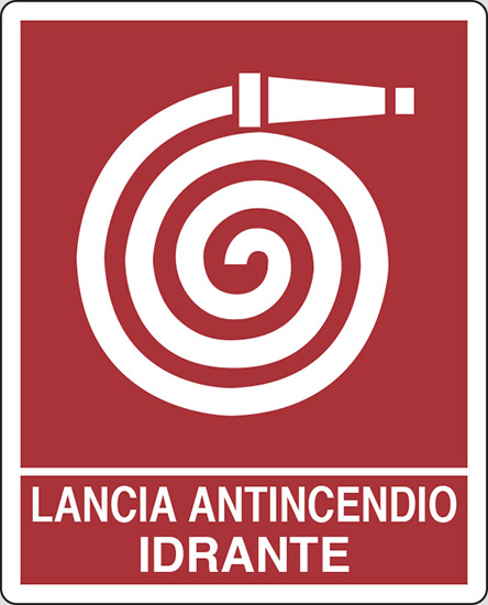 LANCIA ANTINCENDIO IDRANTE