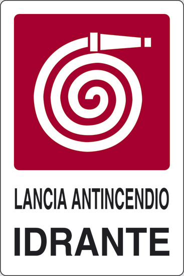 LANCIA ANTINCENDIO IDRANTE