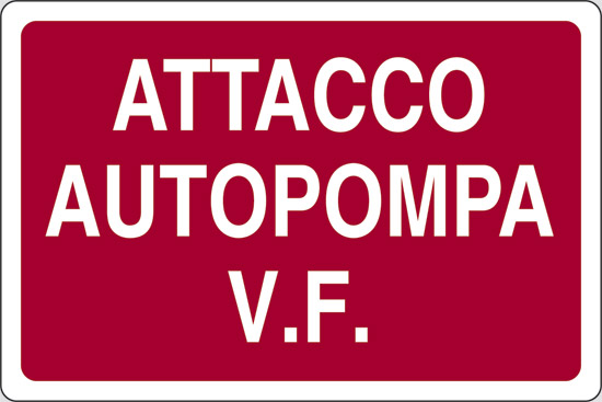 ATTACCO AUTOPOMPA V.F.