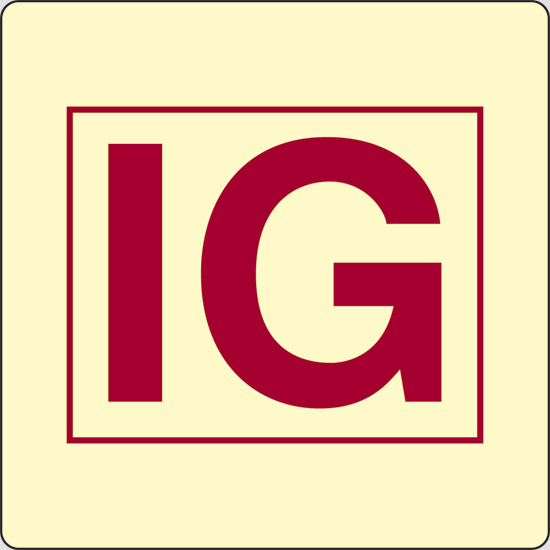 IG (installazione con gas inerte) luminescente