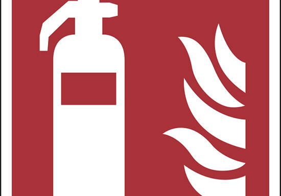 (estintore – fire extinguisher)