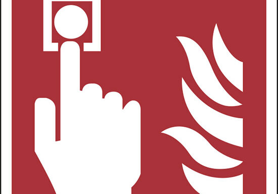 (allarme antincendio – fire alarm call point)