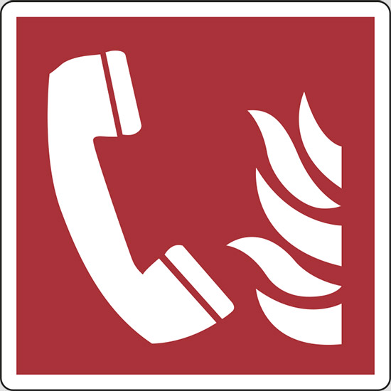 (telefono di emergenza antincendio – fire emergency telephone)