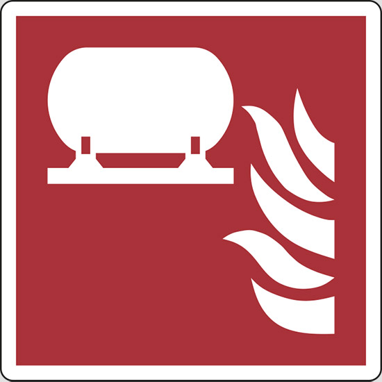 (serbatoio fisso antincendio – fixed fire extinguishing installation)