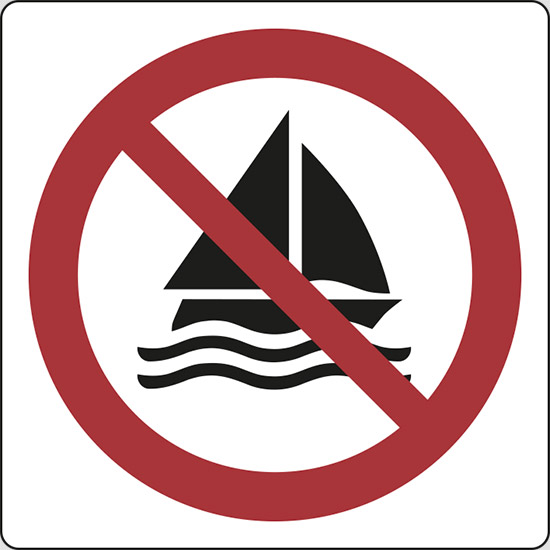 (non navigare – no sailing)