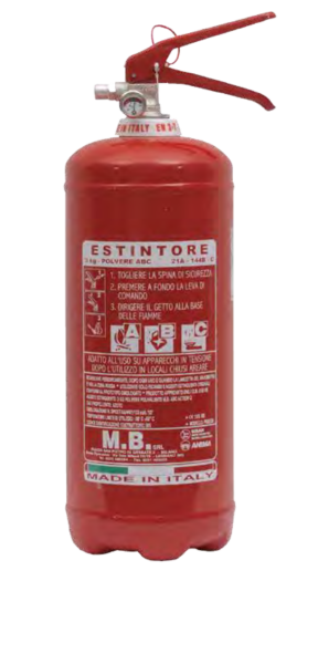 Estintore da 3 Kg Polvere