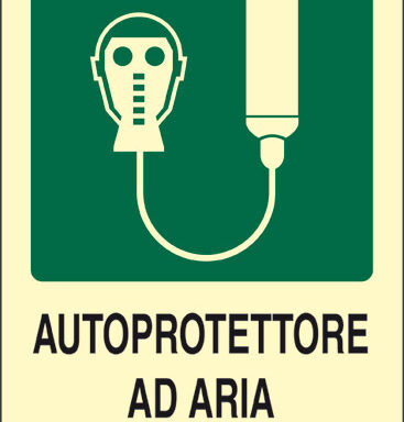 AUTOPROTETTORE AD ARIA COMPRESSA luminescente