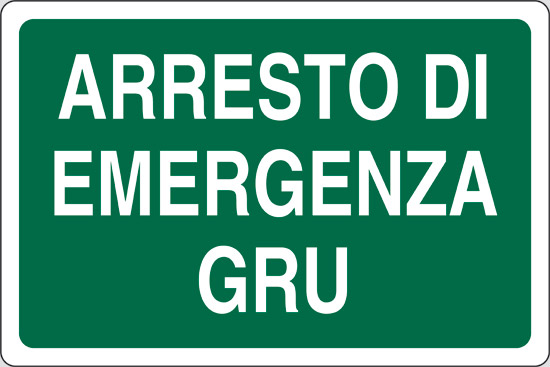 ARRESTO EMERGENZA GRU