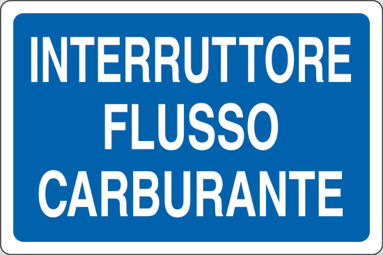INTERRUTTORE FLUSSO CARBURANTE