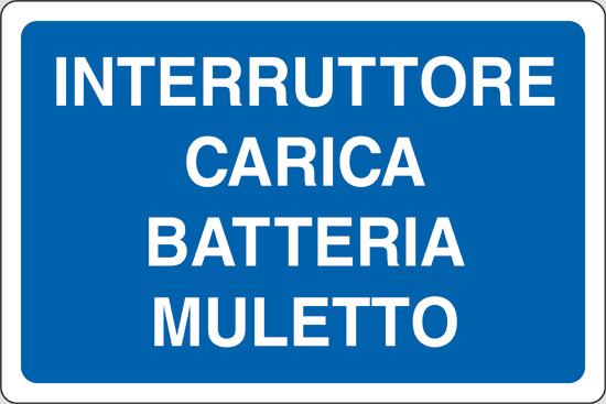 INTERRUTTORE CARICA BATTERIA MULETTO