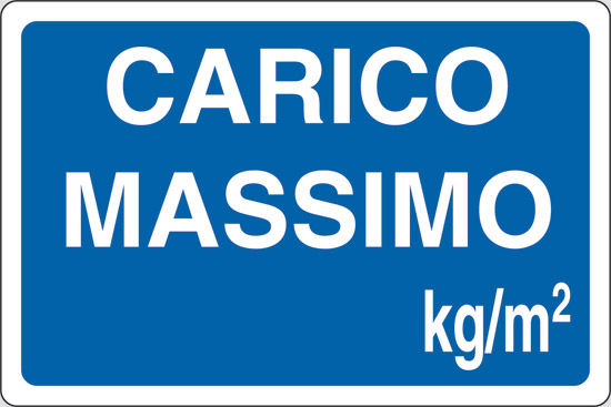 CARICO MASSIMO kg/mq