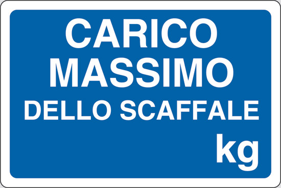 CARICO MASSIMO DELLO SCAFFALE Kg