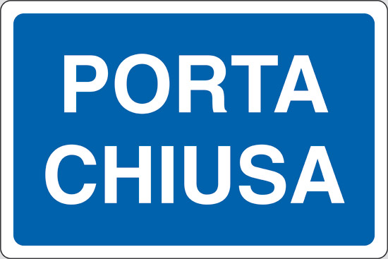 PORTA CHIUSA