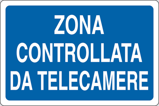 ZONA CONTROLLATA DA TELECAMERE