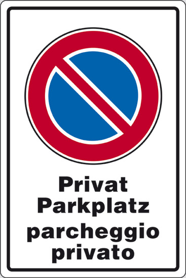 Privat Parkplatz parcheggio privato