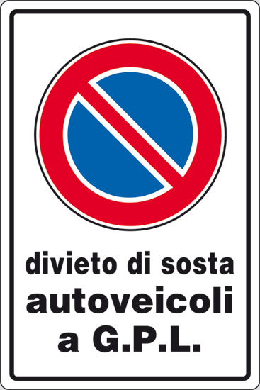 divieto di sosta autoveicoli a g.p.l.
