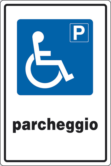 P PARCHEGGIO (disabili)