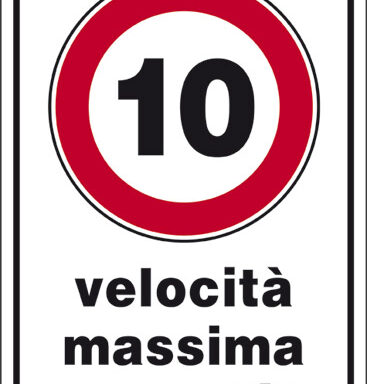 10 velocita’ massima consentita