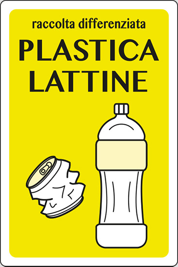 raccolta differenziata PLASTICA LATTINE