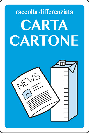 raccolta differenziata CARTA CARTONE