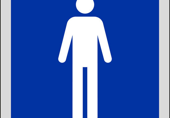 (toilette uomini)