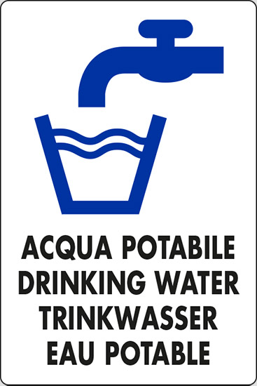ACQUA POTABILE DRINKING WATER TRINKWASSER EAU POTABLE