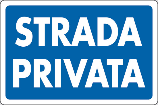 STRADA PRIVATA