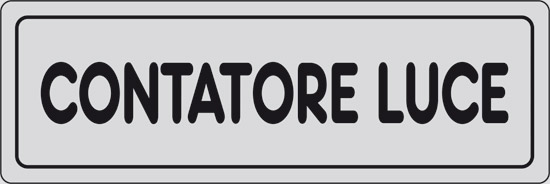 CONTATORE LUCE