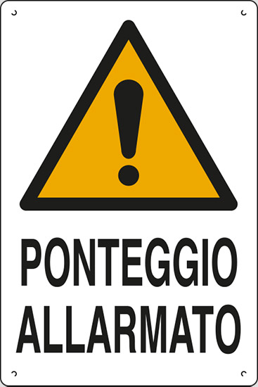 PONTEGGIO ALLARMATO