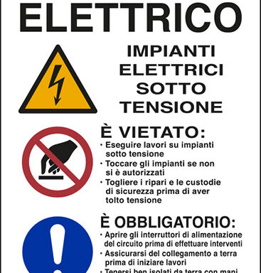 QUADRO ELETTRICO IMPIANTI ELETTRICI SOTTO TENSIONE
