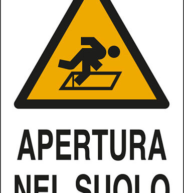 APERTURA NEL SUOLO