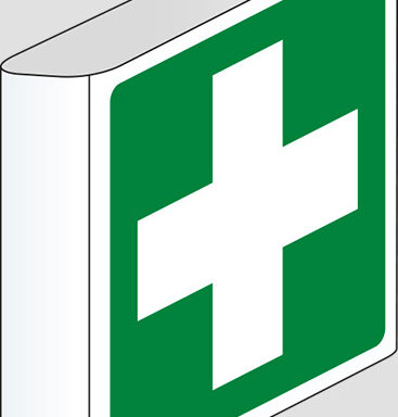 (pronto soccorso – first aid) a bandiera