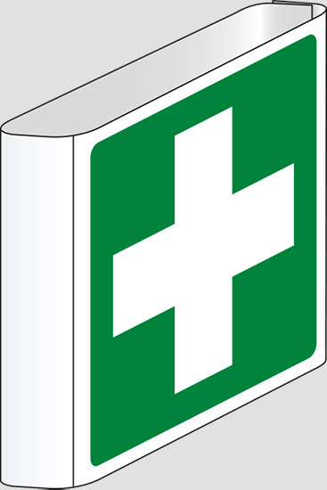 (pronto soccorso – first aid) a bandiera