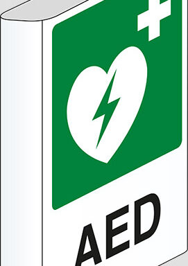 AED a bandiera