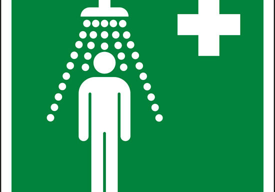 (doccia di emergenza – safety shower)