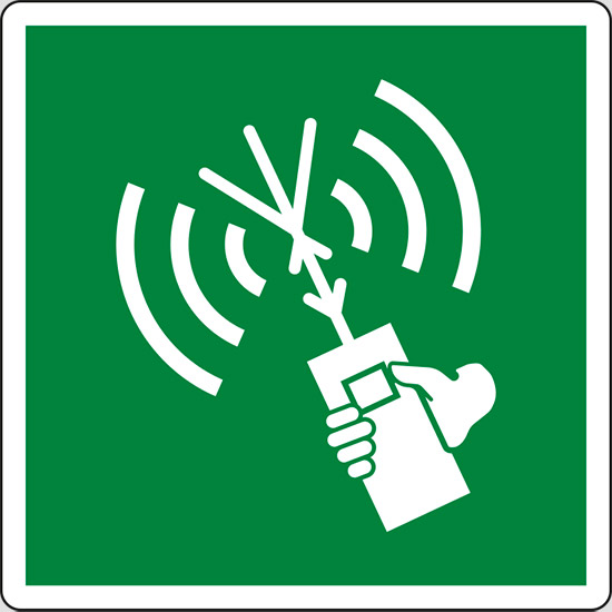 (radiotelefono a due vie VHF – two-way VHF radiotelephone apparatus)