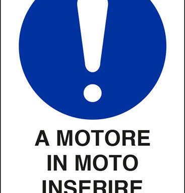 A MOTORE IN MOTO INSERIRE L’ASPIRATORE