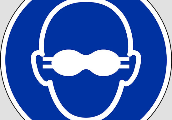 (opaque eye protection must be worn)