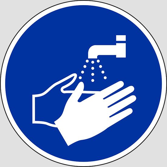 (wash your hands)