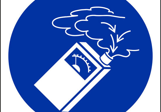 (usare rivelatori di gas – use gas detector)