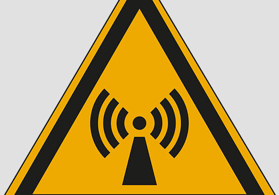 (warning: non-ionizing radiation)
