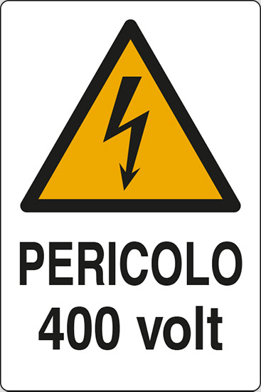 PERICOLO 400 volt