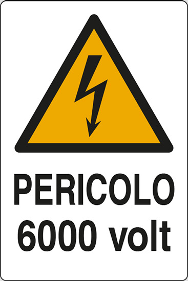 PERICOLO 6000 volt