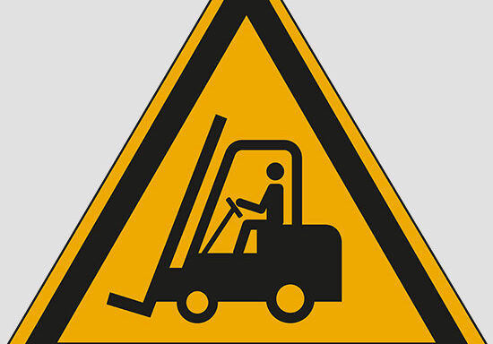 (warning: forklift trucks and other industrial vehicles)