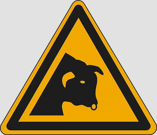 (warning: bull)